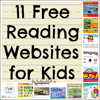 11 Free Reading Websites for Kids | Teacher's Lounge Blog | Really Good Stuff®