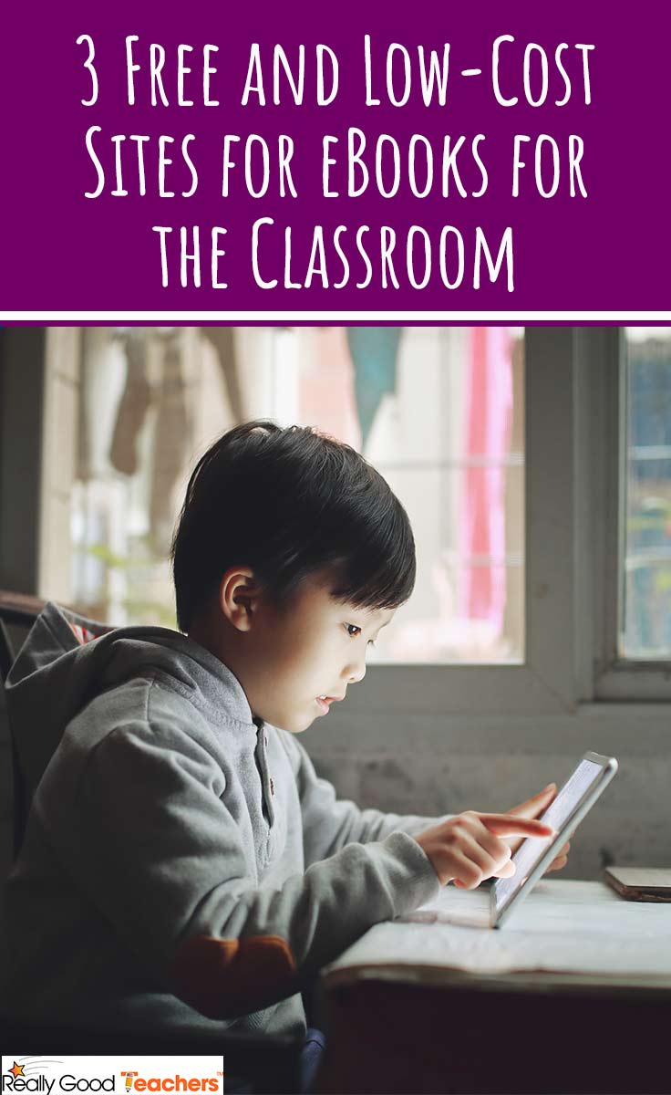 3 Free and Low-Cost Sites for eBooks for the Classroom