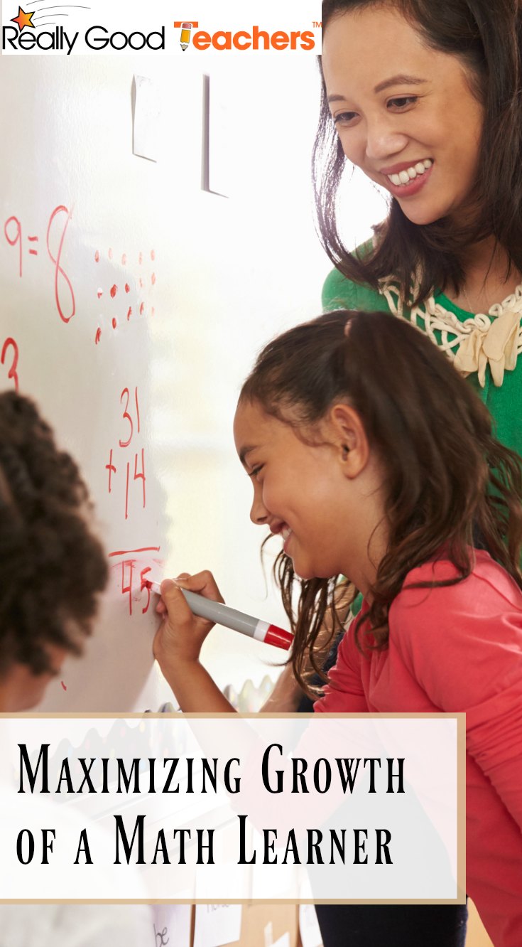 Maximizing Growth of a Math Learner - ReallyGoodTeachers.com