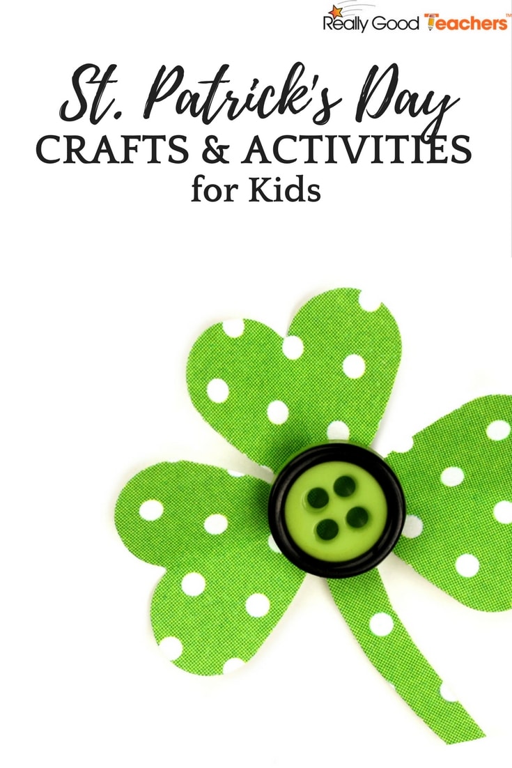 7 St. Patrick's Day Crafts and Activities for Kids in the Classroom - ReallyGoodTeachers.com