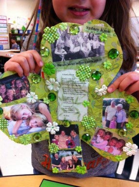 St Patricks Day Shamrock Activity for Kids