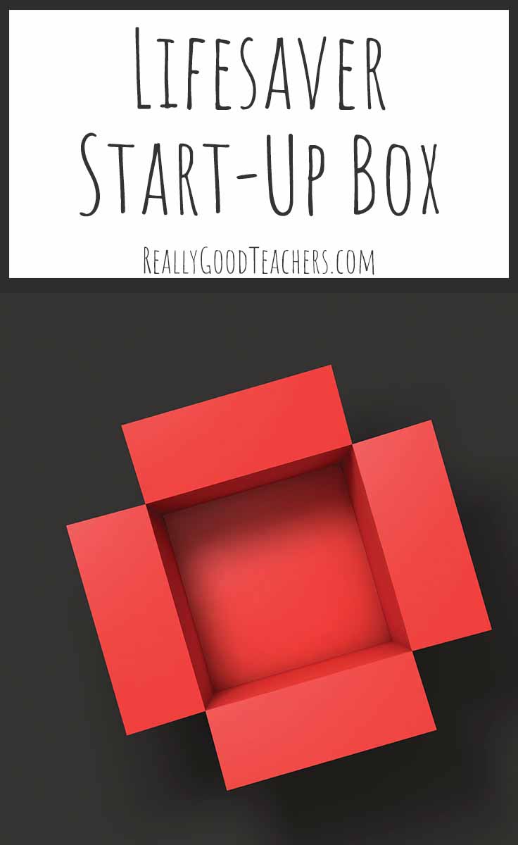 Lifesaver Start-up Box for Teachers