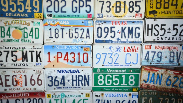 5 Summer Road Trip Activities - License Plate Bingo