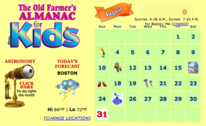 11 Free Science Websites for Kids - The Farmer's Almanac for Kids - Really Good Stuff