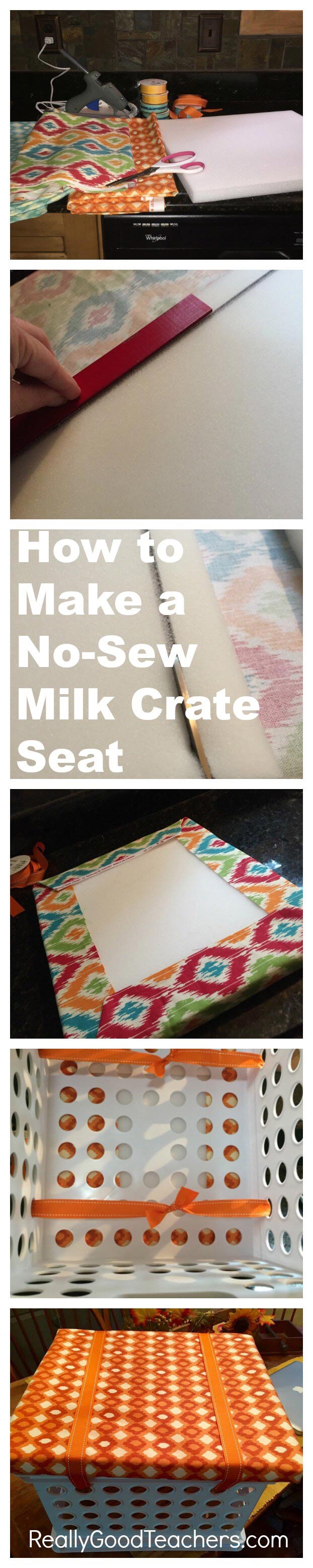 The Making of a Milk Crate Seat