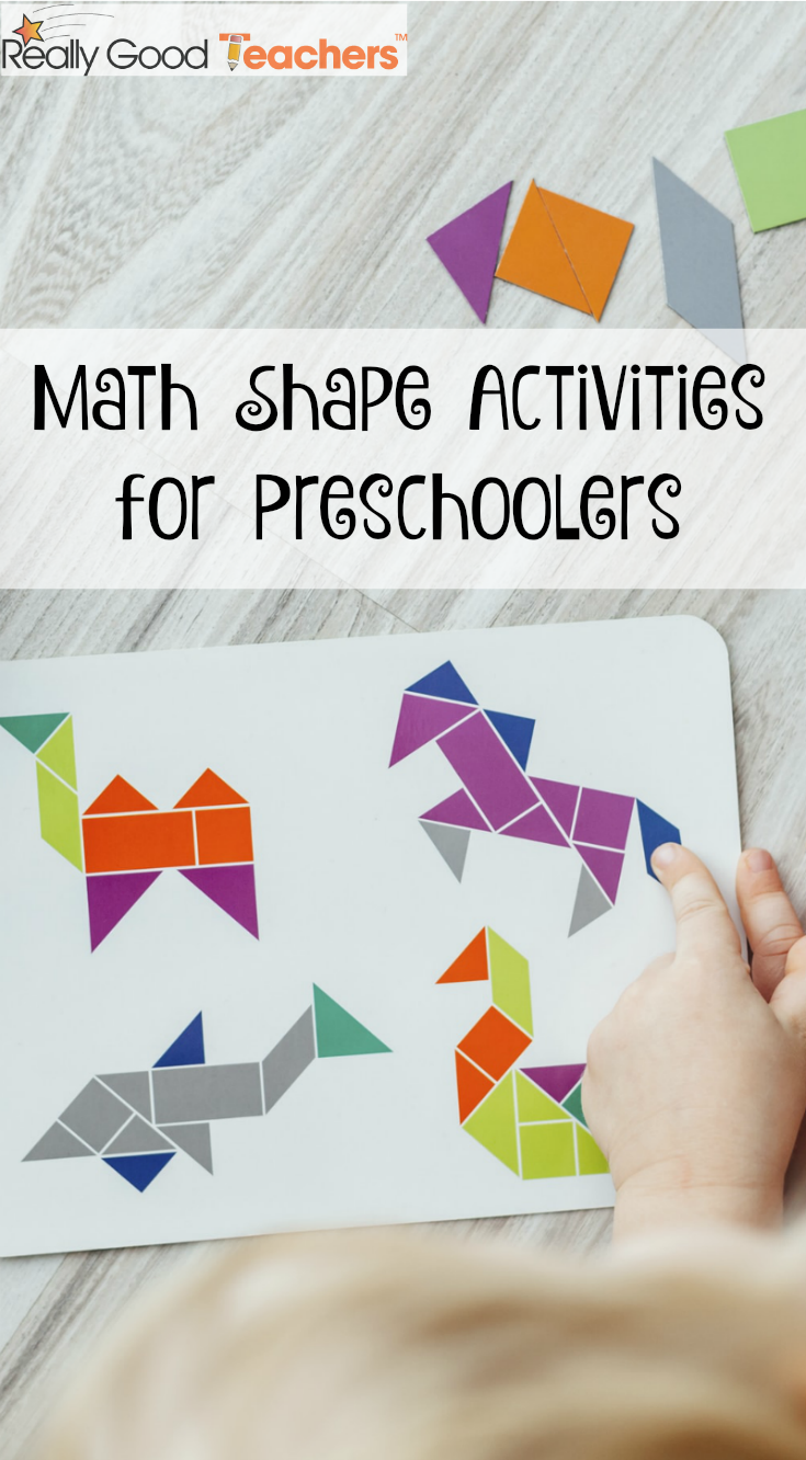 Math Shape Activities for Preschoolers - ReallyGoodTeachers.com