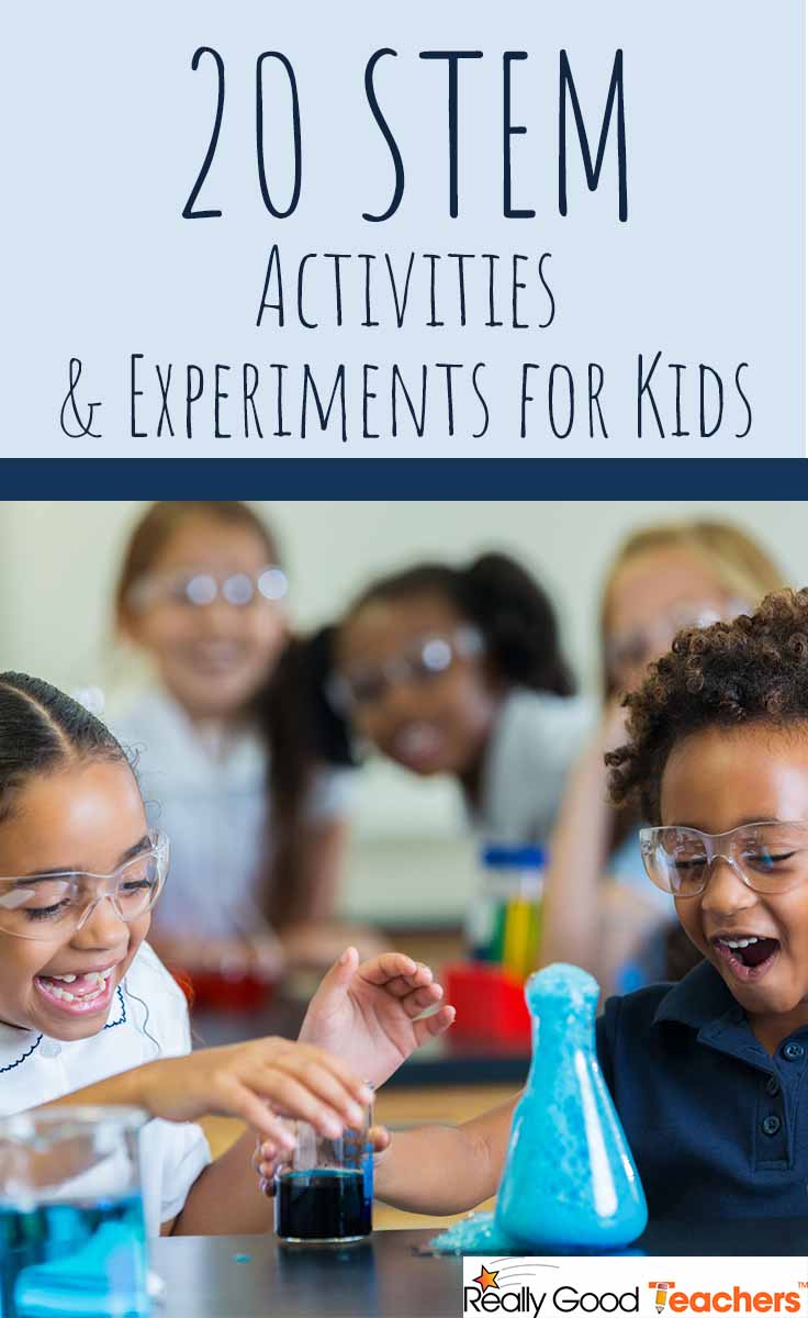 20 STEM Experiments and Challenges for Kids